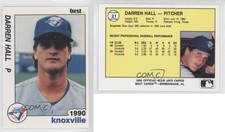 1990 Best Knoxville Blue Jays Darren Hall #21