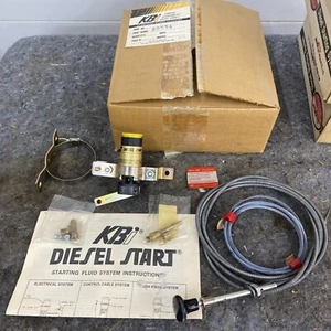 KBI Dieselmatic Manual Engine Priming Starting Fuel Fluid Kit 80554 No Bottle - Picture 1 of 5