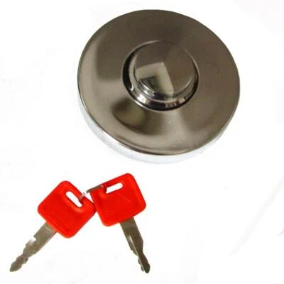 AT321249 Hitachi Fits John Deere Excavator Locking Fuel Cap 4361638 FYA00010024 - Image 1 of 4