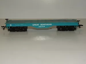 HO scale GREAT NORTHERN #42764 HEAVY DUTY FLAT CAR - Picture 1 of 6