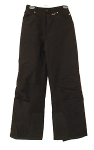Slalom Women's Small Ski Snowboard Pants Black Nylon Snowmobile - Picture 1 of 7