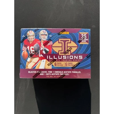 NFL Panini 2023 Illusions Football Trading Card BLASTER Box [6 Packs] - Image 1 of 4
