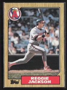 1987 Topps Reggie Jackson #300 California Angels - Picture 1 of 2