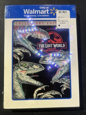 Jurassic Park & The  Lost World (DVD, 2000) New Sealed Walmart Exclusive - Image 1 of 4