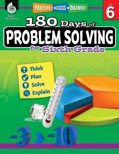 Stacy Monsman 180 Days™: Problem Solving for Sixth Grade (Paperback) - Image 1 of 1