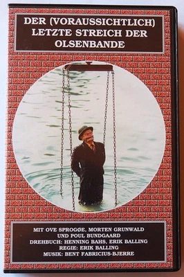 Der (voraussichtlich) letzte Streich der Olsenbande 6 VHS Video DDR Synchro.1974 - Bild 1 von 4
