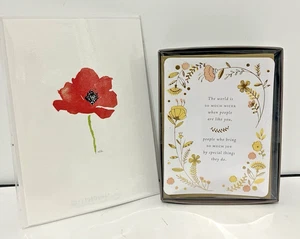 American Greetings Boxed Cards Inspirational Msg 24 Gold Adorned Cards + 1 EXTRA - Bild 1 von 9