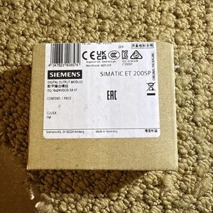 Siemens Simatic ET 200SP 6ES7132-6BH01-0BA0 Digital Out Module Brand New - Picture 1 of 2