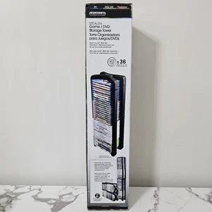 LevelUp Stealth Game and Dvd Storage Tower 36 Capacity - Picture 1 of 7