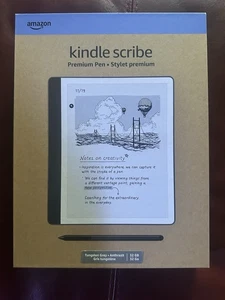 Amazon Kindle Scribe32 GB 2024 Release Tungsten Grey with Premium Pen New Sealed - Picture 1 of 4