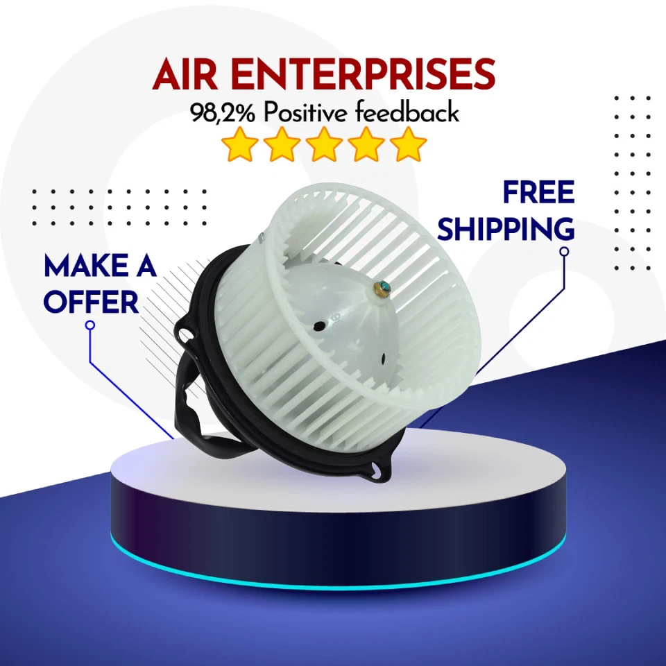 Blower Motor A/C Jeep Grand Cherokee 1993-1998, Ram 4000 2011-2024 - Image 1 of 1