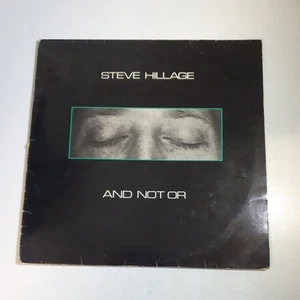 STEVE HILLAGE AND NOT OR LP VINYL RECORD - Picture 1 of 9