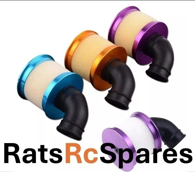 RC Aluminium Alloy Air Filter 1:10 Scale Car HPI Traxxas Tamiya, Kyosho - UK - Image 1 of 4