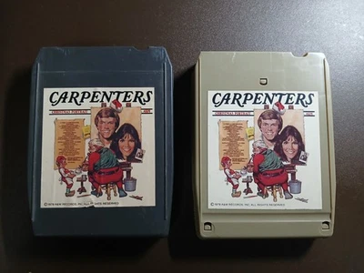Lot of Two CARPENTERS Christmas Portrait 8 Track Tape Foto 1 de 4