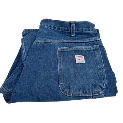 Vintage Pointer Brand Jeans Mens 44x32 (42x32 ACTUAL) Blue Denim Made in USA - Image 1 of 4