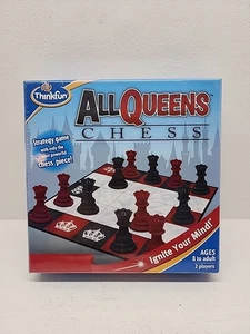All Queens Chess COMPLETE NEW IN BOX Thinkfun 2014  Strategy Puzzle Challenges - Picture 1 of 6