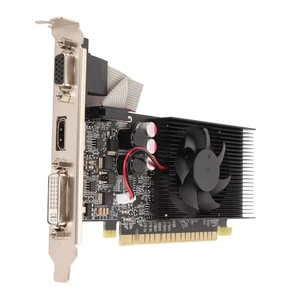 GT730 2GB GDDR3 Graphics Card Single Cooling Fan 64 Bit 810MHz 1000MHz Graph New - Picture 1 of 22