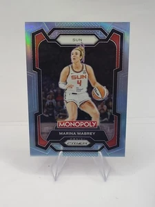 2024 Panini Prizm Monopoly WNBA Marina Mabrey /199 Blu SP Basket 29 - Foto 1 di 6