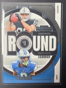 2024 Panini Contenders - Round Numbers Brock Bowers, Terrion Arnold #23 (RC) - Picture 1 of 2