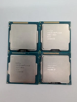 Intel Core i3-3220 3.30 Ghz LGA 1155 CPU Processor US Seller Lot Of 4  - Image 1 of 3
