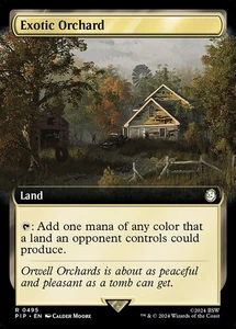 Exotic Orchard Extended Art Foil - Fallout MTG-NM - Picture 1 of 1