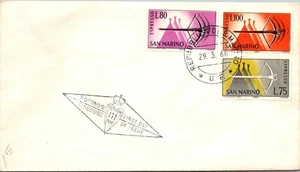 GOLDPATH: San Marino cover 1966 to Italy first day CV877_P13 - Picture 1 of 2