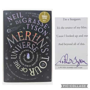 Neil deGrasse Tyson Signed Merlin's Tour of the Universe Autographed 1st Ed Book - Bild 1 von 10