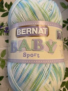 Bernat Baby Sport - DK peso 100% acrílico hilo suave clr impresiones divertidas - Imagen 1 de 5