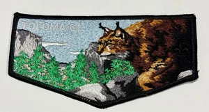 BOY SCOUT BSA TOLOMA LODGE OA 64 GREATER YOSEMITE COUNCIL PATCH FLAP - Picture 1 of 2