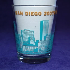 Vintage 1769-1969 San Diego, ca 200th Anniversary Double Old Fashioned Bar Glas - Bild 1 von 3