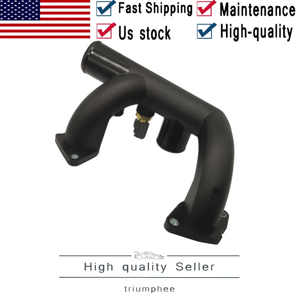 NUEVO Tubo de salida de cubierta de termostato con sensor para Jaguar Vanden Plas XJ8 y XK8 Foto 1 de 4