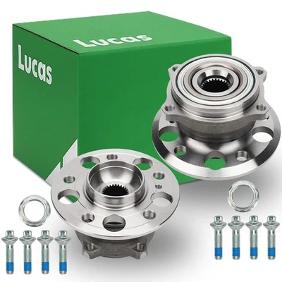 Par Lucas: 2 cojinetes de rueda trasera nuevos para Mercedes-Benz E320 E350 E500 CLS400 Foto 1 de 4