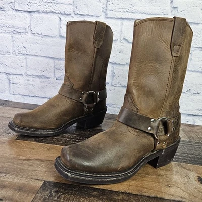 Durango RD594 Women’s Size 8M Crossroads Harness Brown Boots - Image 1 of 4