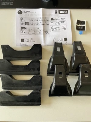 KIT MONTAJE THULE 5205 usado sin caja se adapta a AUDI A1, 5 puertas hatchback, 19- Foto 1 de 3