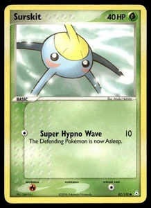 Surskit 82/110 Pokemon Card Holon Phantoms Common 40 HP Lightly Played H19 - Picture 1 of 2