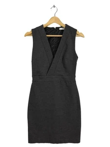 MANGO SUIT Vestido cruzado Mujeres Vestido Talla EU 36 negro look casual - Imagen 1 de 5