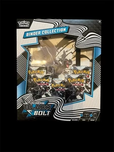 Pokémon Black Bolt Binder Sammlung sicherer Versand jetzt - Bild 1 von 2
