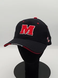 NUEVO SIN ETIQUETAS University of Maryland Terrapins Terps Fútbol Zephyr Sombrero Gorra NCAA Negro - Imagen 1 de 8