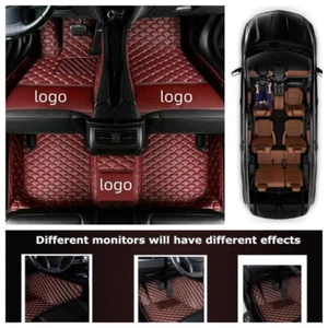 For Ferrari Car Floor Mats Custom Anti-Slip Leather Cargo Liners Fit All Models - Picture 1 of 29