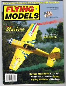 FLYING MODELS Rivista Febbraio 2005 Savoia Marchetti RC 2 velocità anni 40 - Foto 1 di 3