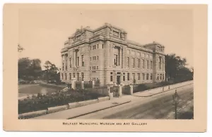 Postal del Museo Municipal y Galería de Arte de Belfast Ulster Irlanda del Norte Reino Unido - Imagen 1 de 2
