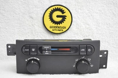 2005-2008 Chrysler Pacifica Heater A/C Manual Temperature HVAC Climate Control - Изображение 1 из 4