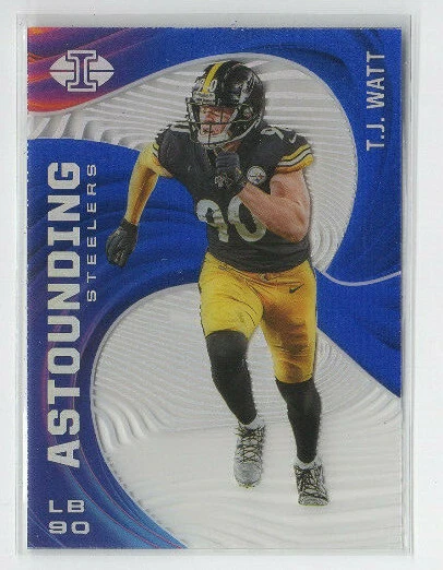 2020 Illusions T.J. Watt Astounding STEELERS - Image 1 of 1