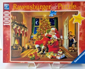 Ravensburger 2011 Limited Edition SANTA'S CAUGHT 1000 Piece Puzzle Christmas - Picture 1 of 9