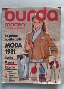 Burda 1981/1 con cartamodelli: Fantastici costumi di Carnevale per bambini  - Foto 1 di 10