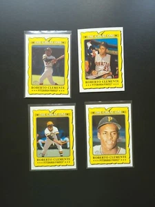 (4) 2021 Topps Heritage The Great One Roberto Clemente Insert GO-14, 20, 24, 16 - Picture 1 of 4