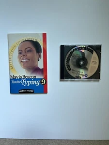 Mavis Beacon Teaches Typing Version 9 CD ROM with Users Guide - Picture 1 of 2