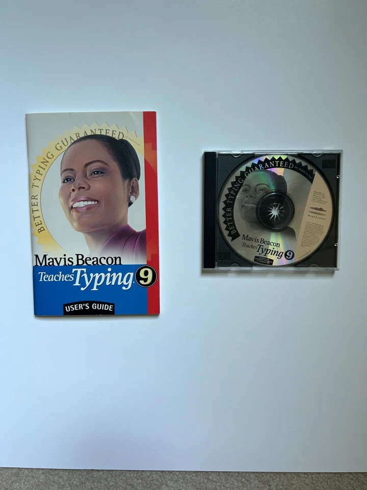Mavis Beacon Teaches Typing Version 9 CD ROM with Users Guide - Image 1 of 2