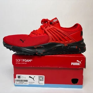 Puma Pacer Future Color Utility Mens Red Lifestyle Sneakers Shoes Size 11.5 - Picture 1 of 7