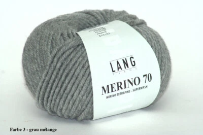 Lang Yarns Merino 70, Merino Extrafine Superwash, verschiedene Farben - Bild 1 von 2